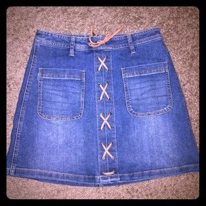 Jean skirt